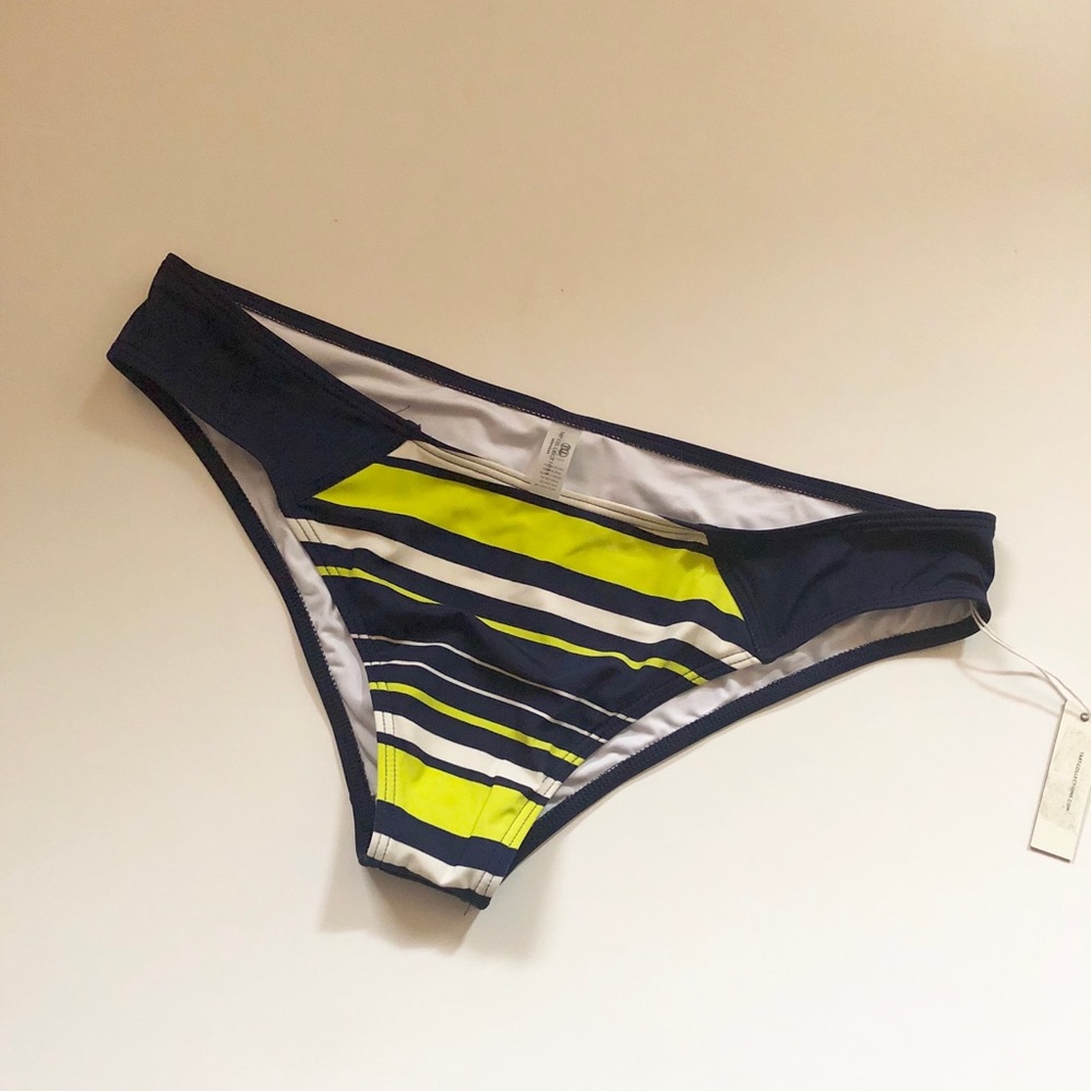 Tart Collections Navy Swim Bikini Bottom size Large